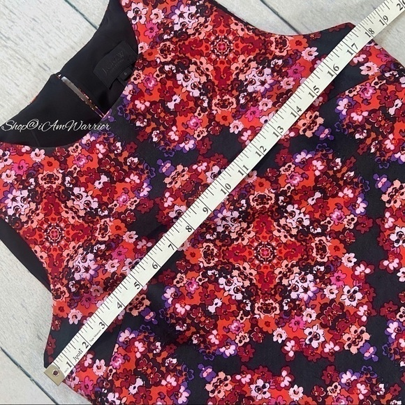 J.Crew Collection silk/cotton abstract print sleeveless top *shop@iamwarior - Picture 7 of 10
